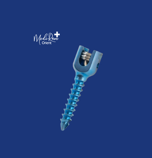 Polyaxial Pedicle Screw with Cap – &amp;#216;6.5 mm – Titanium (Multiple Lengths)