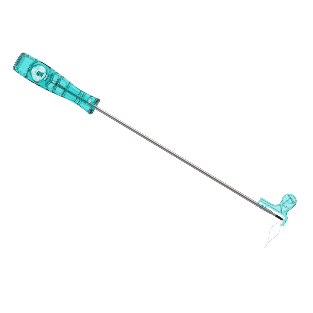 2.8 mm PK CF Push-In Suture Anchor with One Barb – WT/Blue