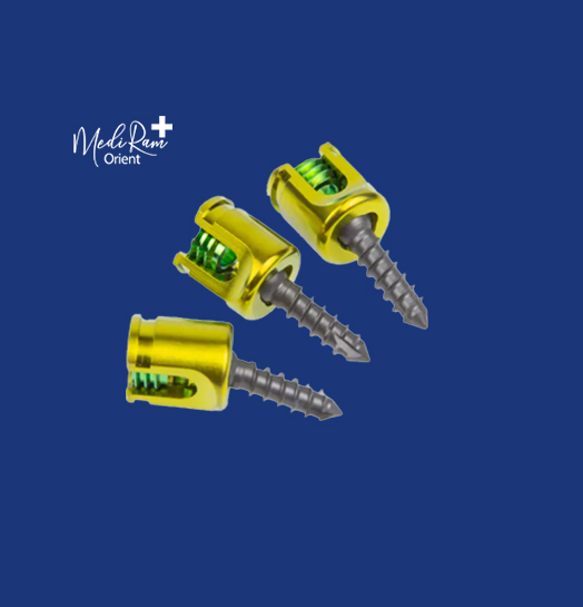 KS-1 Polyaxial Ped Screw with Cap – &amp;#216;4.5 mm (Multiple Lengths)