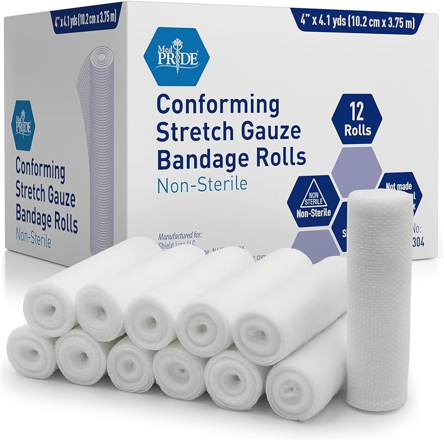 Gauze Roll 8 cm × 5 Yards